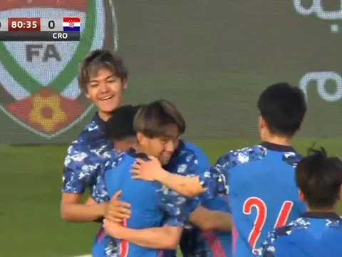U23 Croatia thua Nhật Bản trước trận gặp U23 Việt Nam