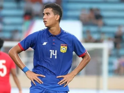 U23 Lào rơi chiến thắng trước Singapore ở phút 90+6