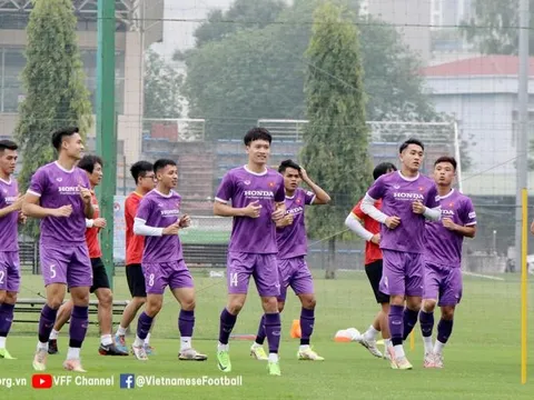U23 Việt Nam làm quen sân thi đấu chính thức SEA Games 31