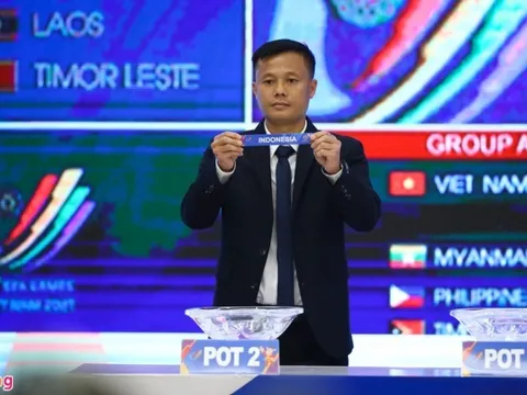U23 Việt Nam và Indonesia cùng bảng tại SEA Games 31