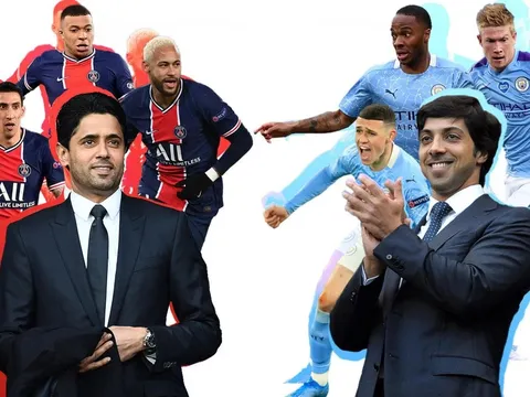 Bước ngoặt từ UEFA giúp Man City và PSG mạnh hơn