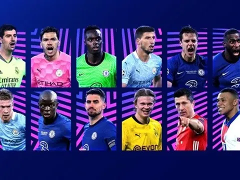 UEFA công bố các ứng viên cho giải thưởng Champions League