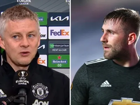 Rõ lý do Luke Shaw rời sân sau 45 phút