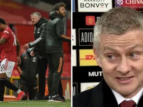 Vì sao Solskjaer rút Rashford ra nghỉ giữa chừng?