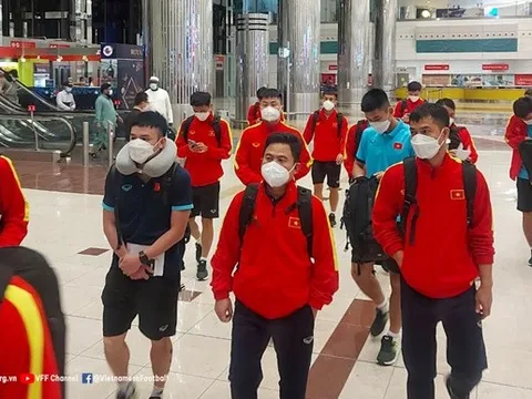 U23 Việt Nam tới Dubai, sẵn sàng đấu Iraq, Croatia