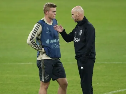 'Tôi không nghi ngờ việc De Ligt sẽ trở thành trung vệ xuất sắc nhất thế giới'