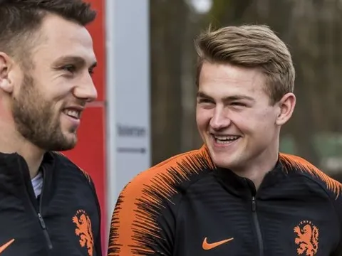 De Ligt nói gì về người đồng hương chơi tốt hơn mình bên phía Inter?