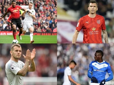 Valencia, Wilshere và đội hình 11 ngôi sao đang thất nghiệp sau mùa hè 2020