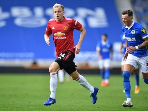 Van de Beek: "Nếu không có cậu ấy, tỷ số trận đấu đã là 1-1"