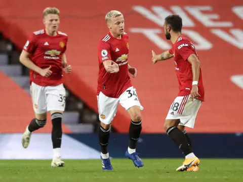 Van de Beek nêu rõ sự bạc nhược của Man Utd