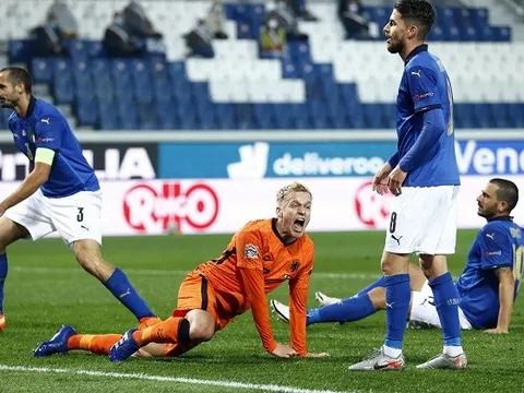 Van de Beek vượt trội cặp sao Liverpool trong đại chiến Ý - Hà Lan