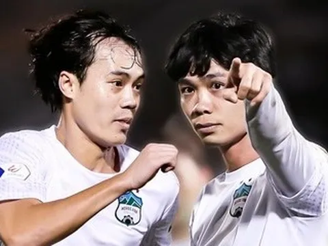 Văn Toàn, Công Phượng góp công giúp HAGL thắng CLB Bình Định 2-1