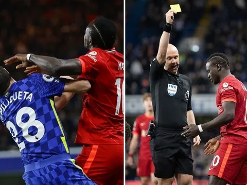 VAR lý giải tại sao Mane không bị thẻ đỏ