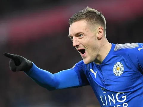 90 bàn + 30 kiến tạo sau 187 trận, Vardy vượt mặt cả King Eric