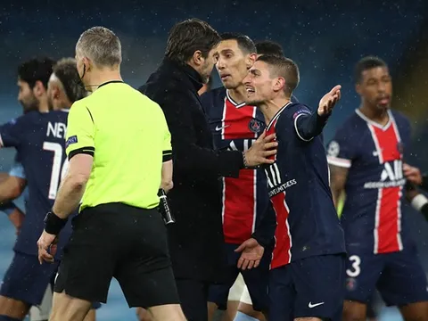 "Trọng tài văng tục với PSG"