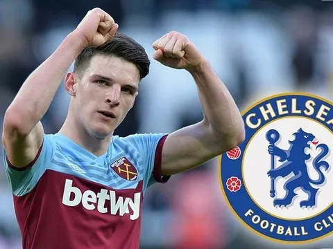 Vì lý do này, Chelsea tự tin sẽ có Declan Rice chỉ với 40 triệu bảng