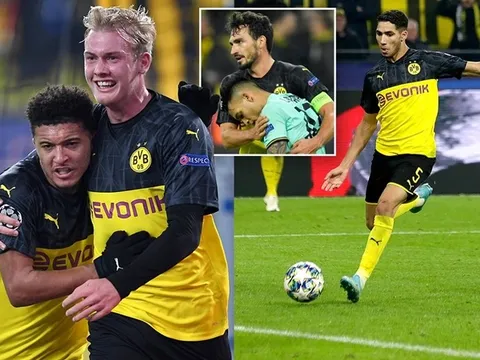 Bị dẫn 2 bàn, vì sao Dortmund khoan thủng hàng thủ trứ danh của Conte đến 3 lần?