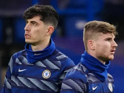 Vì sao Havertz và Werner bị loại khỏi chung kết FA Cup?