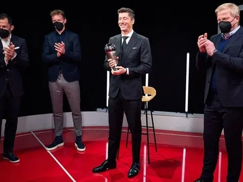 Vì sao Lewandowski xứng đáng thắng giải The Best 2021?