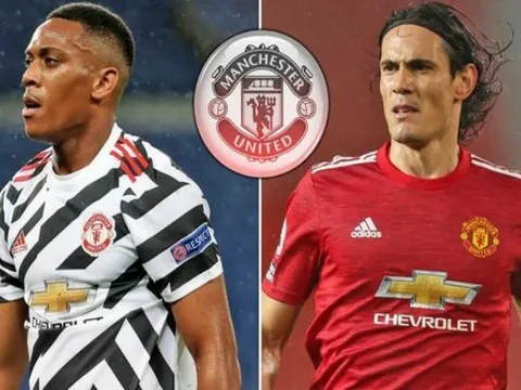 Vị trí bị đe dọa, Martial nói lời thật lòng về Cavani