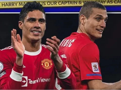 Vidic bất ngờ được “tái xuất”, fan M.U phấn khích trước viễn cảnh đá cặp với Varane