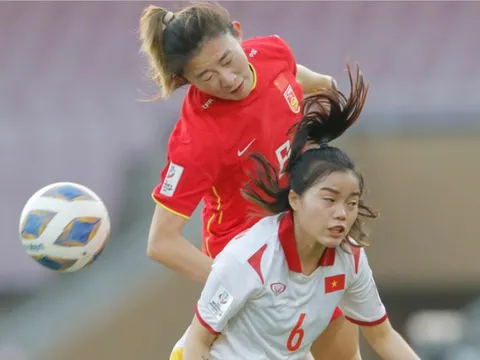 Thua ngược Trung Quốc, tuyển nữ Việt Nam đấu play-off tranh vé World Cup