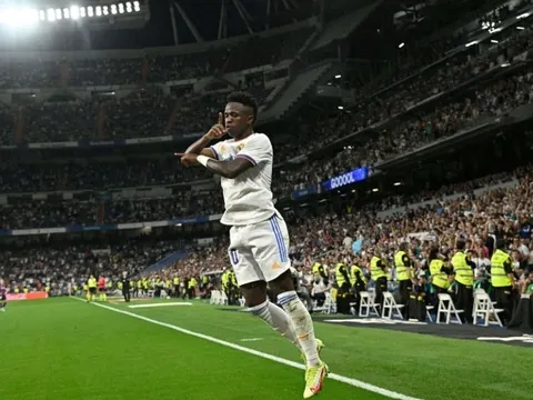 Vinicius lập hat-trick giúp Real thắng 6-0