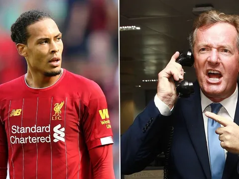 Nhà báo nổi tiếng bị bẽ mặt sau khi mỉa mai Van Dijk, khen Ronaldo