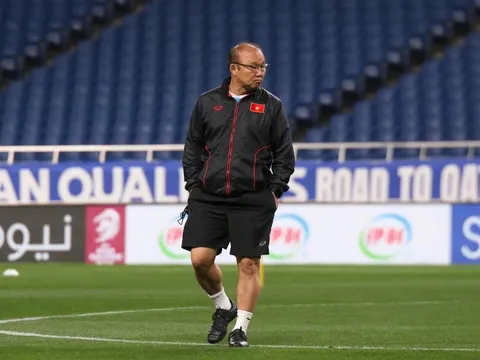 HLV Park trầm ngâm trong buổi tập cuối trước trận gặp Nhật Bản