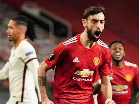 Vô địch Europa League vẫn chưa đủ với Bruno Fernandes
