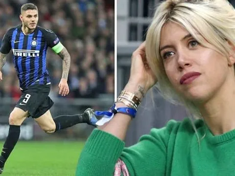 Vợ Icardi: 'Anh ấy không thèm đụng vào tôi nếu CLB thua trận'