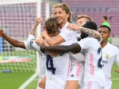 Vùi dập Barca, "đại thần" Real chuẩn bị nhận quà từ Zidane