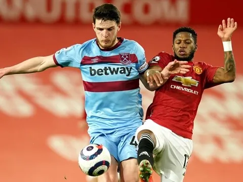 West Ham chốt giá bán Rice, Man Utd nên mua 'máy quét' rẻ gấp 4 lần