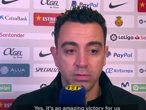 Xavi: Thắng lợi đáng kinh ngạc