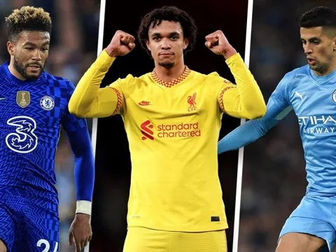 Xếp hạng 10 hậu vệ cánh xuất sắc nhất Premier League mùa này