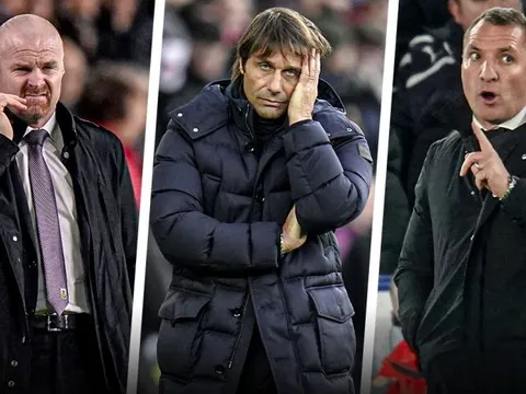 Xếp hạng HLV Premier League tiếp theo có nguy cơ bị sa thải: Conte dẫn đầu