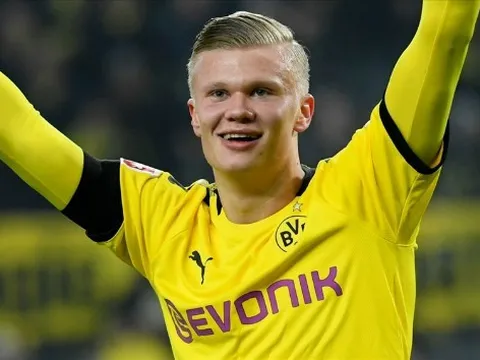 XONG! Dortmund chốt khả năng bán Erling Haaland vào năm 2021