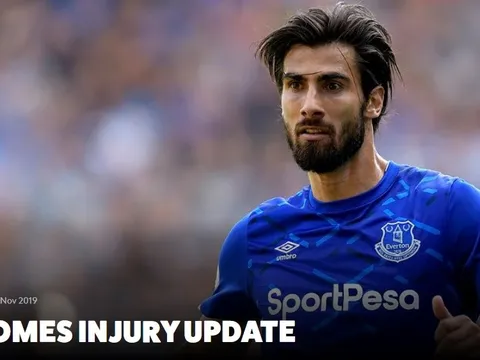 XONG! Everton xác nhận rõ chấn thương của Andre Gomes