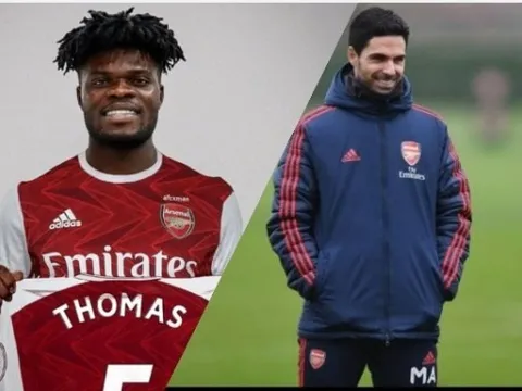 XONG! Mikel Arteta bật mí khả năng Thomas Partey ra sân trận Man City