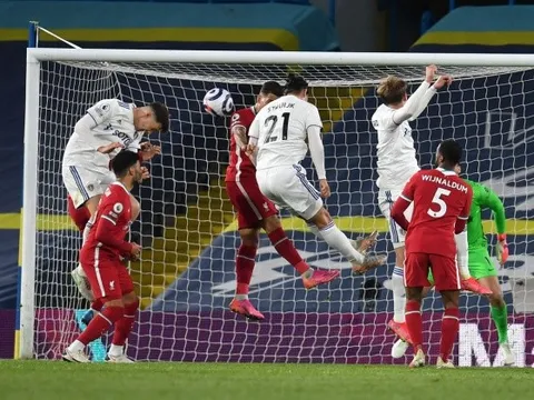 Yếu điểm quan trọng của Liverpool bộc lộ ở trận hòa Leeds United