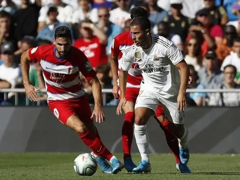 Lập công bằng siêu phẩm lốp bóng, Hazard gây chấn động Bernabeu