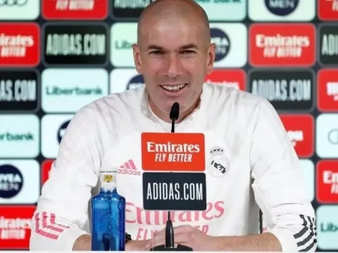 Zidane: "Được dẫn dắt Real đã là một vận may..."