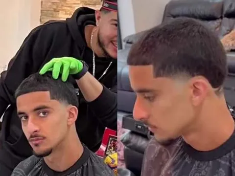 Zidane Iqbal trình làng kiểu tóc khác lạ