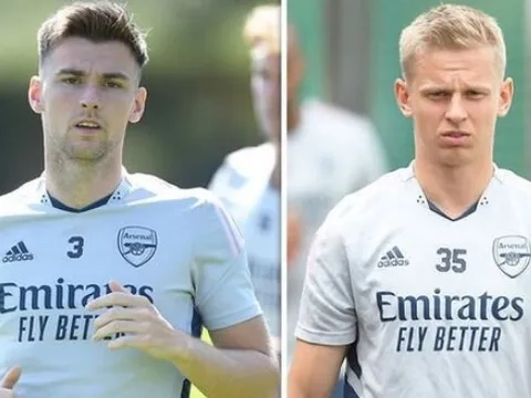 Zinchenko nói thẳng về sự cạnh tranh với Tierney