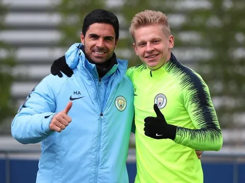 Arteta đưa ra hứa hẹn hấp dẫn với Zinchenko