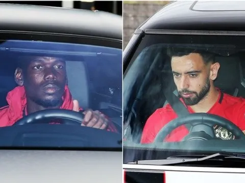 Pogba và Fernandes có lần đầu ở Man Utd