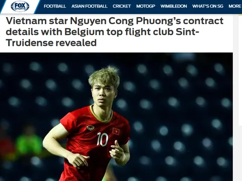 Báo châu Á: Hé lộ điều khoản hợp đồng giữa Công Phượng và Sint-Truidense