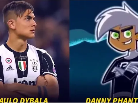 Những cầu thủ bóng đá giống nhân vật hoạt hình đến kinh ngạc