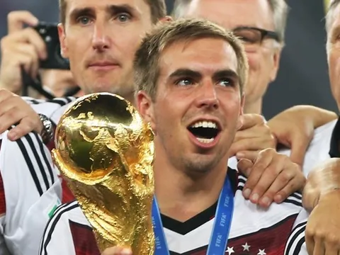 10 cầu thủ có số lần khoác áo ĐT Đức nhiều nhất: Những nhà vô địch World Cup