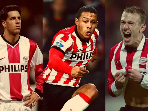 10 cầu thủ đẳng cấp từng chơi cho PSV: Robben, Van Nistelrooy và ai nữa?